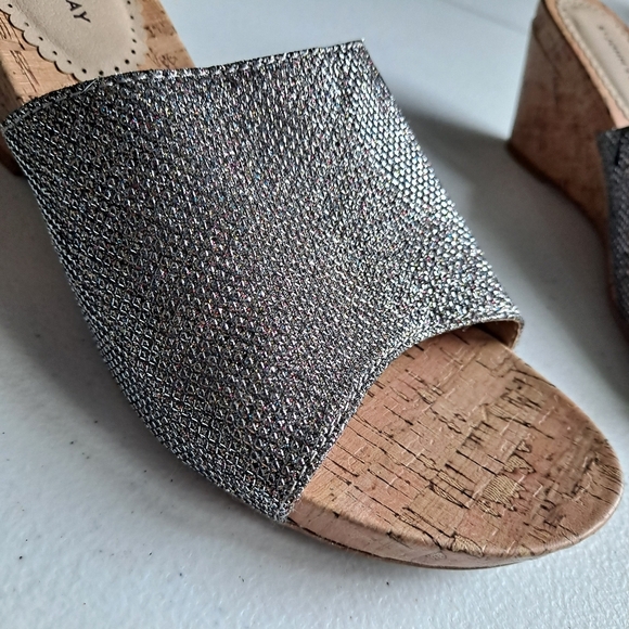 St. John's Bay Shoes - St. John's Bay Cork Wedge Heels